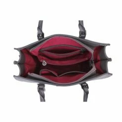 Wimona Natalia Schoudertas Grijs 9 Wimona Natalia Schoudertas Grijs -NL Rugzak Verkoopwinkel 3015 kleur grijs binnenkant