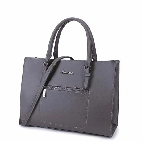 Wimona Natalia Schoudertas Grijs 4 Wimona Natalia Schoudertas Grijs - Afbeelding 2