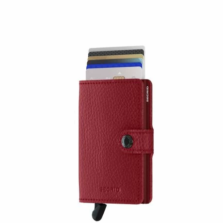 Secrid Mini Wallet Portemonnee Veg Rosso / Bordeaux 4 Secrid Mini Wallet Portemonnee Veg Rosso / Bordeaux - Afbeelding 2