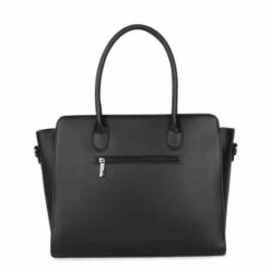 Wimona Sienna Schoudertas Laptop 15.6" Black 9 Wimona Sienna Schoudertas Laptop 15.6" Black -NL Rugzak Verkoopwinkel 3080 kleur zwart achterkant