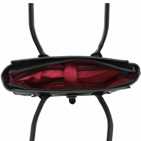 Wimona Sienna Schoudertas Laptop 15.6" Black 7 Wimona Sienna Schoudertas Laptop 15.6" Black - Afbeelding 5