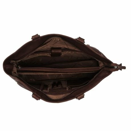Chesterfield Berlin Shopper Large 15.4" Brown 6 Chesterfield Berlin Shopper Large 15.4" Brown - Afbeelding 4