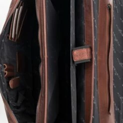 Plevier Quartz Aktetas 1-Vak 15.6" Bruin -NL Rugzak Verkoopwinkel 353 2 quartz bk 1