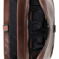 Plevier Quartz Aktetas 1-Vak 15.6" Bruin -NL Rugzak Verkoopwinkel 353 2 quartz bk 2