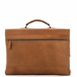 Plevier Quartz Aktetas 1-Vak 15.6" Cognac -NL Rugzak Verkoopwinkel 353 3 quartz ak