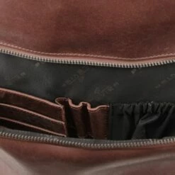 Plevier Amaril Laptoprugzak 1-Vaks 15.6" Brown -NL Rugzak Verkoopwinkel 357 2 amaril rugzak bruin bk voorvak