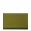 Mywalit Medium Tri-Fold Wallet Outer Zip Portemonnee Olive -NL Rugzak Verkoopwinkel 363 149 1