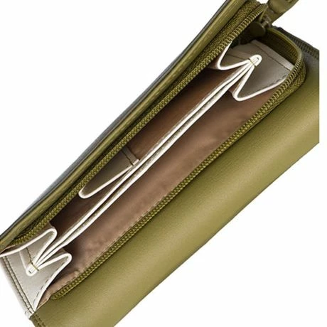 Mywalit Medium Tri-Fold Wallet Outer Zip Portemonnee Olive 6 Mywalit Medium Tri-Fold Wallet Outer Zip Portemonnee Olive - Afbeelding 4