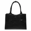 Socha Businessbag Croco 14-15.6" Crocodile Jet Black -NL Rugzak Verkoopwinkel 4029276048758 01 final