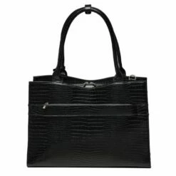 Socha Businessbag Croco 14-15.6" Crocodile Jet Black -NL Rugzak Verkoopwinkel 4029276048758 03 final
