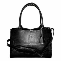 Socha Businessbag Croco 14-15.6" Crocodile Jet Black -NL Rugzak Verkoopwinkel 4029276048758 09 final