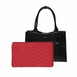 Socha Businessbag Croco 14-15.6" Crocodile Jet Black -NL Rugzak Verkoopwinkel 4029276048758 13 final