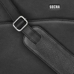 Socha Diamond Leather Shoulder Businessbag 12-14" Black 15 Socha Diamond Leather Shoulder Businessbag 12-14" Black -NL Rugzak Verkoopwinkel 4029276049045 07 1024x1024 1