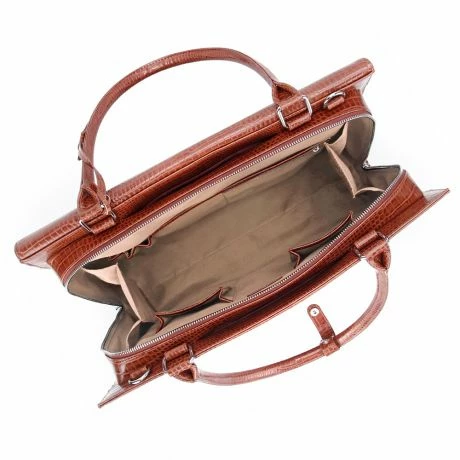 Socha Businessbag Silver Tip 15.6" Brown 16 Socha Businessbag Silver Tip 15.6" Brown - Afbeelding 14