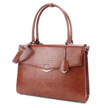 Socha Businessbag Silver Tip 15.6" Brown 4 Socha Businessbag Silver Tip 15.6" Brown - Afbeelding 2