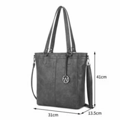 Wimona Fatma Shopper Laptop 13.3" Grey -NL Rugzak Verkoopwinkel 4090 kleur grijs formaat