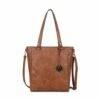 Wimona Fatma Shopper Laptop 13.3" Cognac 2 Wimona Fatma Shopper Laptop 13.3" Cognac -NL Rugzak Verkoopwinkel 4090 kleur cognac voorkant