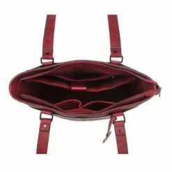 Wimona Fatma Shopper Laptop 13.3" Red 13 Wimona Fatma Shopper Laptop 13.3" Red -NL Rugzak Verkoopwinkel 4090 kleur rood binnenkant