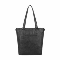 Wimona Fatma Shopper Laptop 13.3" Black 11 Wimona Fatma Shopper Laptop 13.3" Black -NL Rugzak Verkoopwinkel 4090 kleur zwart achterkant