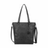 Wimona Fatma Shopper Laptop 13.3" Black -NL Rugzak Verkoopwinkel 4090 kleur zwart voorkant