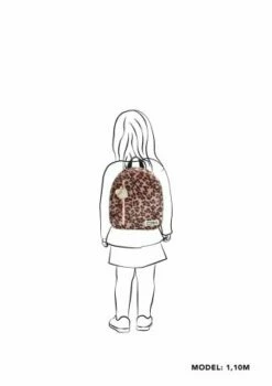 Zebra Kinder Rugzak S Soft Leopard Pink -NL Rugzak Verkoopwinkel 409908908 3