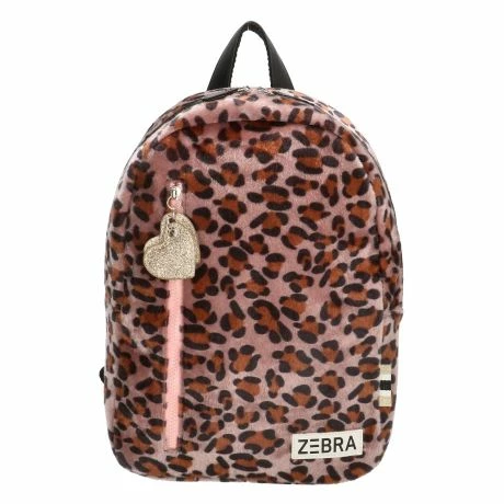 Zebra Kinder Rugzak M Soft Leopard Pink 3 Zebra Kinder Rugzak M Soft Leopard Pink