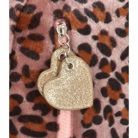 Zebra Kinder Rugzak M Soft Leopard Pink 7 Zebra Kinder Rugzak M Soft Leopard Pink - Afbeelding 5