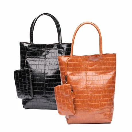 Zebra Trends Natural Bag Kartel Croco Cognac 6 Zebra Trends Natural Bag Kartel Croco Cognac - Afbeelding 4
