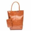Zebra Trends Natural Bag Kartel Croco Cognac