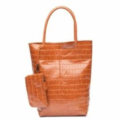 Zebra Trends Natural Bag Kartel Croco Cognac