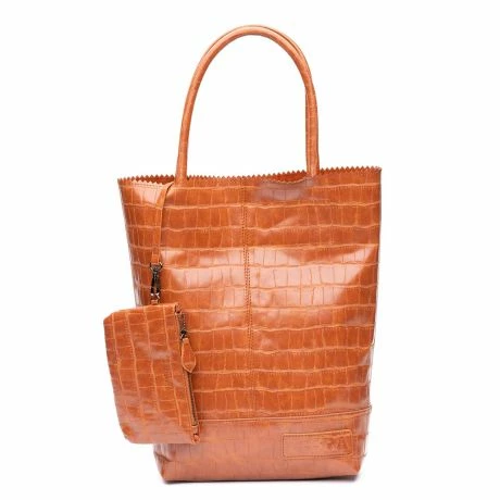 Zebra Trends Natural Bag Kartel Croco Cognac 3 Zebra Trends Natural Bag Kartel Croco Cognac