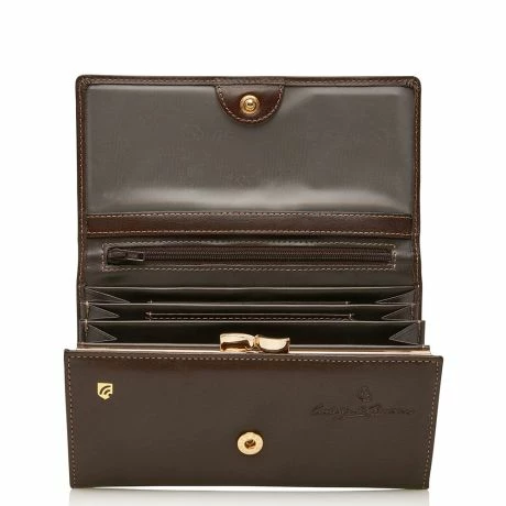 Castelijn & Beerens Gaucho Dames Portemonnee Overslag RFID Mocca 6 Castelijn & Beerens Gaucho Dames Portemonnee Overslag RFID Mocca - Afbeelding 4