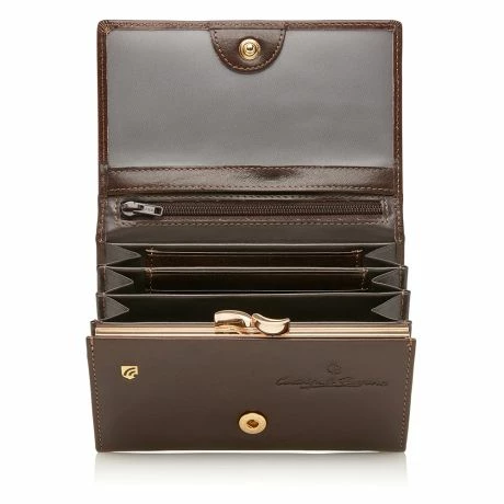 Castelijn & Beerens Gaucho Dames Portemonnee Beugel RFID Mocca 6 Castelijn & Beerens Gaucho Dames Portemonnee Beugel RFID Mocca - Afbeelding 4