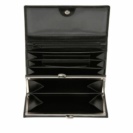 Castelijn & Beerens Gaucho Dames Portemonnee Overslag RFID Black 7 Castelijn & Beerens Gaucho Dames Portemonnee Overslag RFID Black - Afbeelding 5