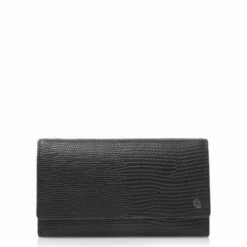 Castelijn & Beerens Donna Dames Portemonnee Overslag 6 Pasjes RFID Zwart