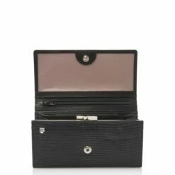 Castelijn & Beerens Donna Dames Portemonnee Overslag 6 Pasjes RFID Zwart -NL Rugzak Verkoopwinkel 452402 zw d