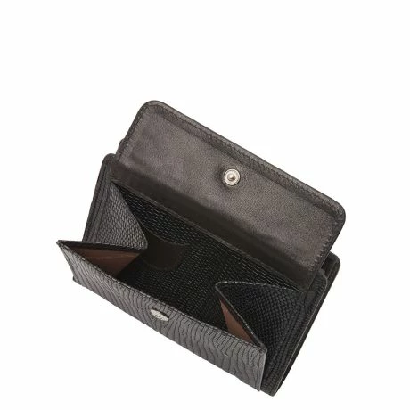 Castelijn & Beerens Donna Portemonnee 6 Pasjes RFID Zwart 7 Castelijn & Beerens Donna Portemonnee 6 Pasjes RFID Zwart - Afbeelding 5