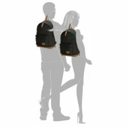 Enrico Benetti Santiago Rugtas 14" Zwart -NL Rugzak Verkoopwinkel 46158 001 silhouette