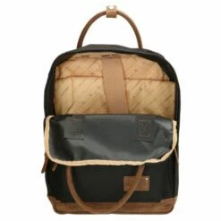 Enrico Benetti Santiago Rugtas Handle 15" Zwart -NL Rugzak Verkoopwinkel 46161 001 black 2d 0004