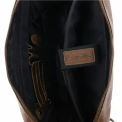 Plevier Urban Surrey Laptoptas 1-Vaks 17.3" Cognac -NL Rugzak Verkoopwinkel 485 3 cognac binnekant