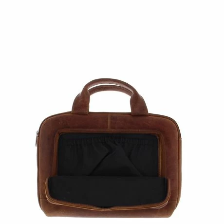 Plevier Akasaka Laptopbag Organizer 14" Cognac 6 Plevier Akasaka Laptopbag Organizer 14" Cognac - Afbeelding 4