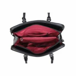 Wimona Arianna Handtas Zwart 9 Wimona Arianna Handtas Zwart -NL Rugzak Verkoopwinkel 5001 kleur zwart binnenkant