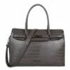 Wimona Sofia Schoudertas Croco Grey 1 Wimona Sofia Schoudertas Croco Grey -NL Rugzak Verkoopwinkel 5003 kleur grijs voorkant