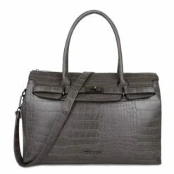 Wimona Sofia Schoudertas Croco Grey