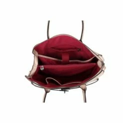 Wimona Sofia Schoudertas Croco Taupe 11 Wimona Sofia Schoudertas Croco Taupe -NL Rugzak Verkoopwinkel 5003 kleur licht taupe binnenkant