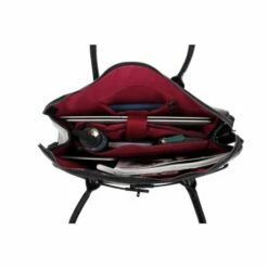 Wimona Sofia Schoudertas Croco Zwart -NL Rugzak Verkoopwinkel 5003 kleur zwart binnenkant 2