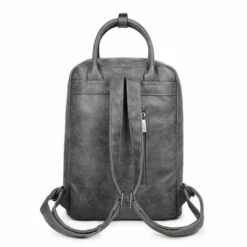 Wimona Amalia Rugzak Grijs -NL Rugzak Verkoopwinkel 5016 kleur grijs achterkant