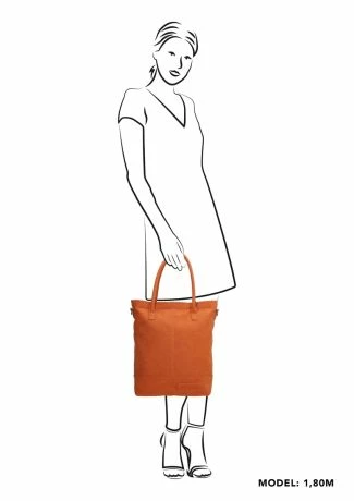 Zebra Natural Bag Kartel Rits Brique 4 Zebra Natural Bag Kartel Rits Brique - Afbeelding 2