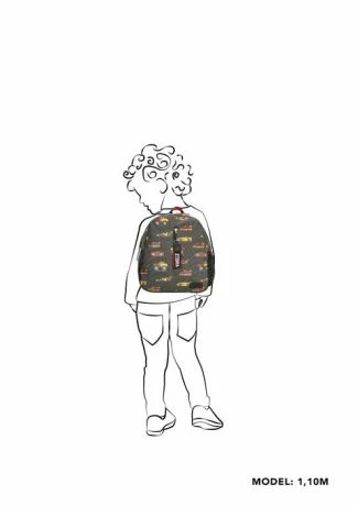 Zebra Kids Boys Rugzak Cars 7 Zebra Kids Boys Rugzak Cars - Afbeelding 5