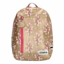 Zebra Kinder Rugzak M Gold Flowers